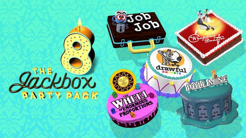 The Jackbox Party Pack 8 artwork
