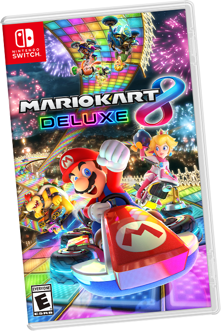 Mario Kart 8 Deluxe cover art