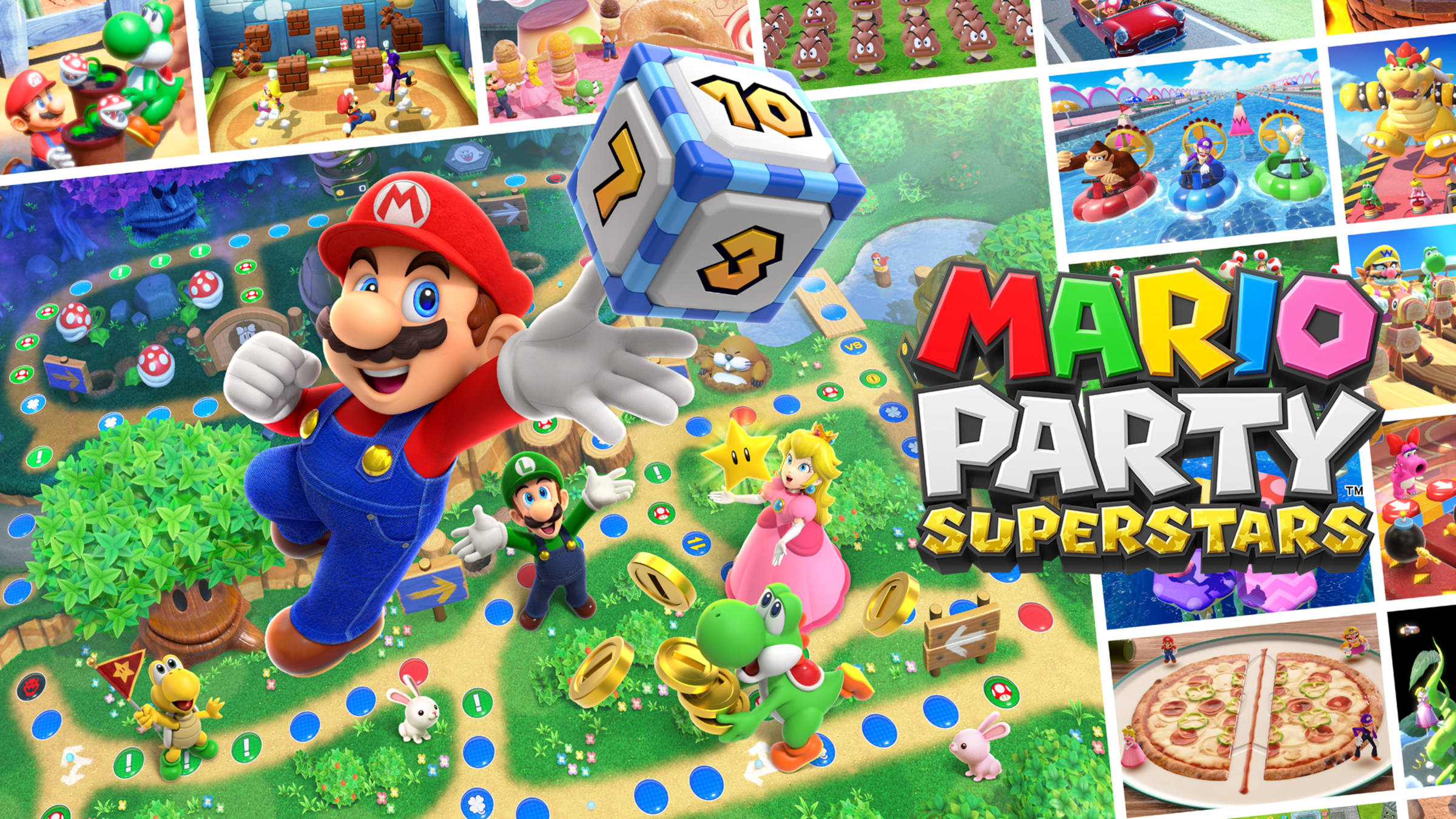 Mario Party Superstars cover art